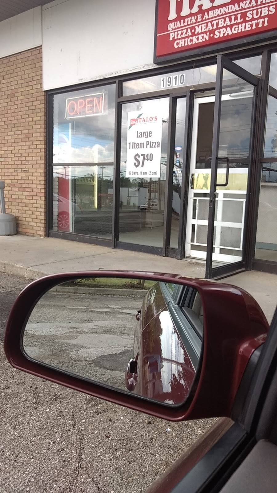 Italos Pizza | restaurant | 1912 Brown St, Akron, OH 44301, USA | 3307245524 OR +1 330-724-5524