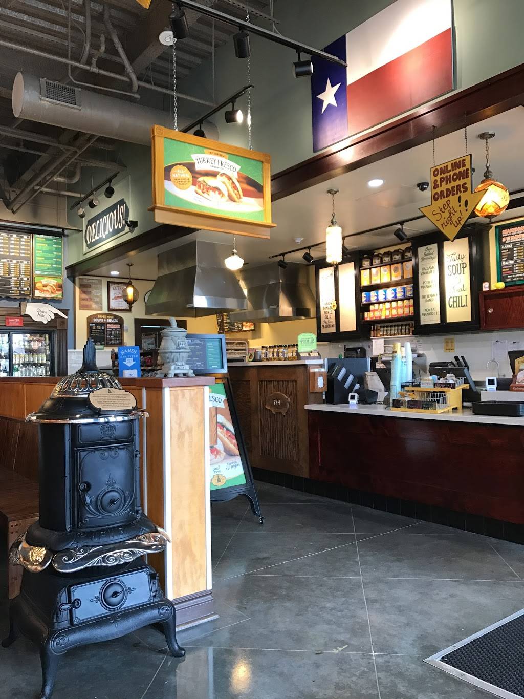 Potbelly Sandwich Shop | restaurant | 947 Gessner Rd, Houston, TX 77024, USA | 7133436042 OR +1 713-343-6042