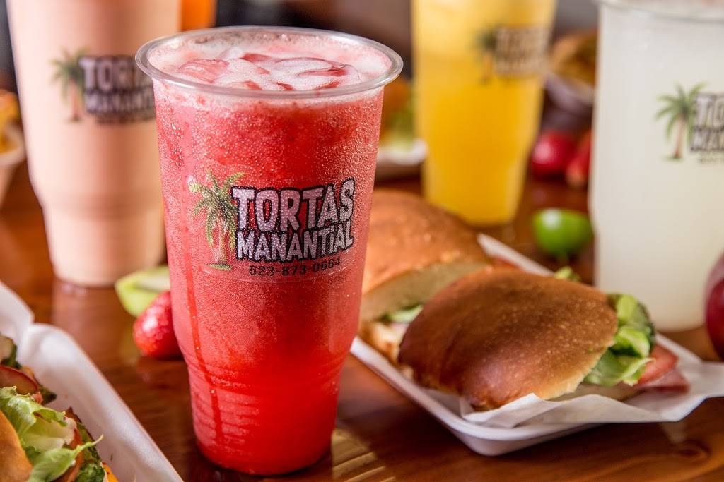 Tortas Manantial | restaurant | 10665 W Indian School Rd Suite A, Avondale, AZ 85392, USA | 6233223377 OR +1 623-322-3377