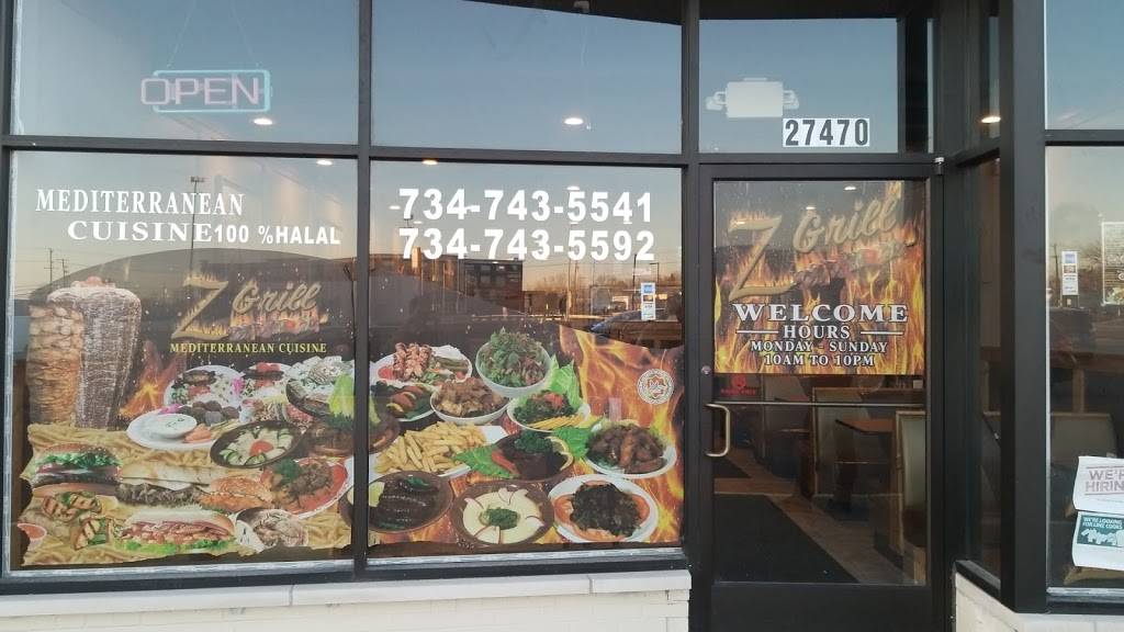 Z Grill | restaurant | 27470 Schoolcraft, Livonia, MI 48150, USA | 7347435541 OR +1 734-743-5541
