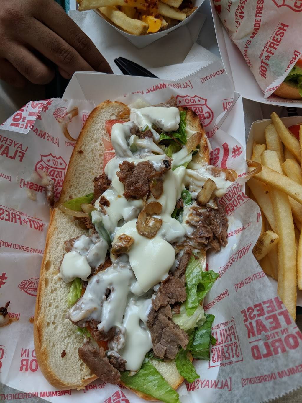 Charleys Philly Steaks | restaurant | 3710 US Highway 9 Space B234, Freehold, NJ 07728, USA | 8565248950 OR +1 856-524-8950