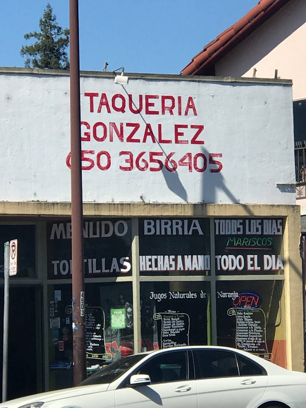 Taqueria Gonzalez | restaurant | 3194 Middlefield Rd, Redwood City, CA 94063, USA | 6503656405 OR +1 650-365-6405