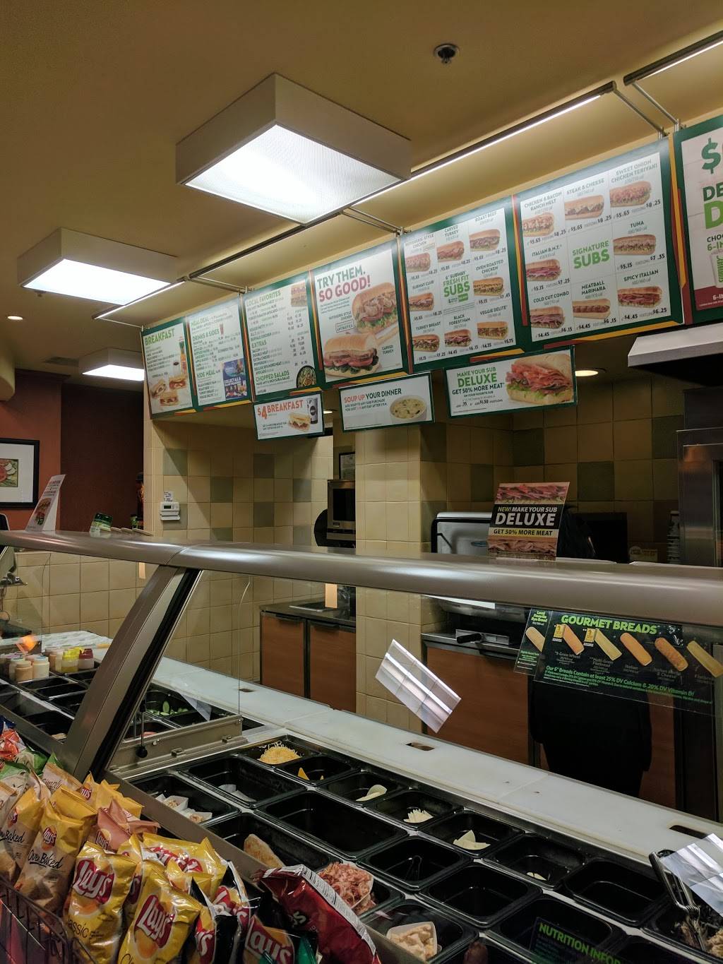 Subway Restaurants | restaurant | 1338 The Alameda Unit 3, San Jose, CA 95126, USA | 4082986877 OR +1 408-298-6877