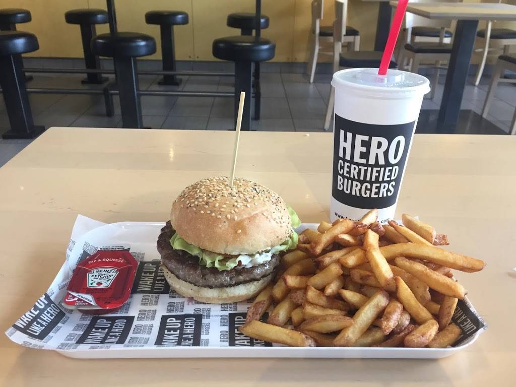 Hero Certified Burgers | restaurant | 6015 Steeles Ave E Unit CRU 103, Scarborough, ON M1V 5P7, Canada | 4163328191 OR +1 416-332-8191