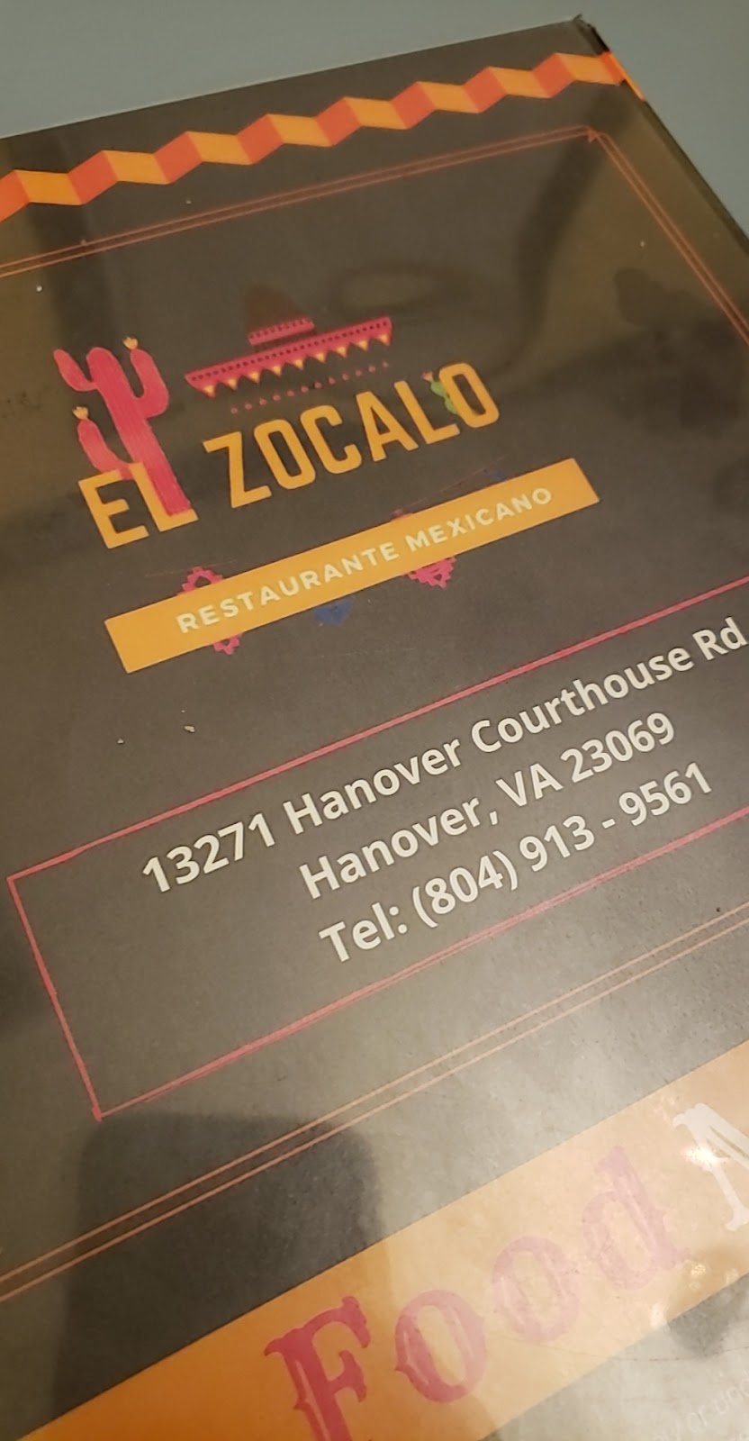 El Zocalo Mexican Restaurant | restaurant | 13271 Hanover Courthouse Rd, Hanover, VA 23069, USA | 8049139561 OR +1 804-913-9561