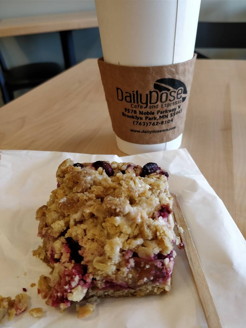 Daily Dose Cafe and Espresso | cafe | 9578 Noble Pkwy, Brooklyn Park, MN 55443, USA | 7637628104 OR +1 763-762-8104
