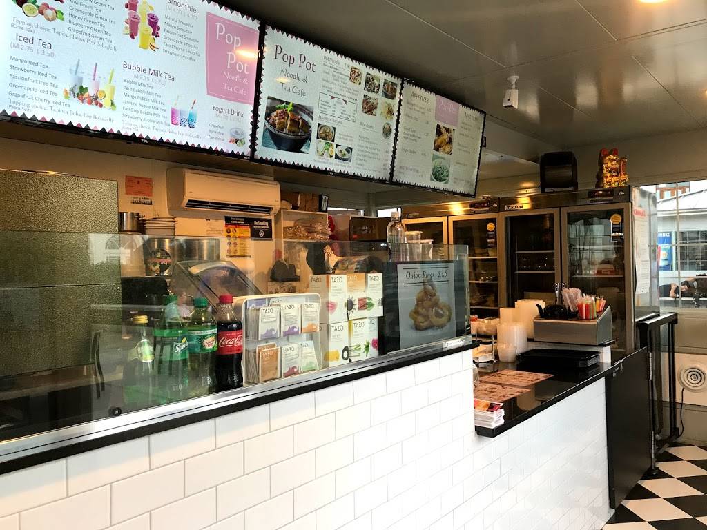 Pop pot noodle & tea cafe | restaurant | 8000 Cooper Ave #k2, Glendale, NY 11385, USA | 7186665298 OR +1 718-666-5298