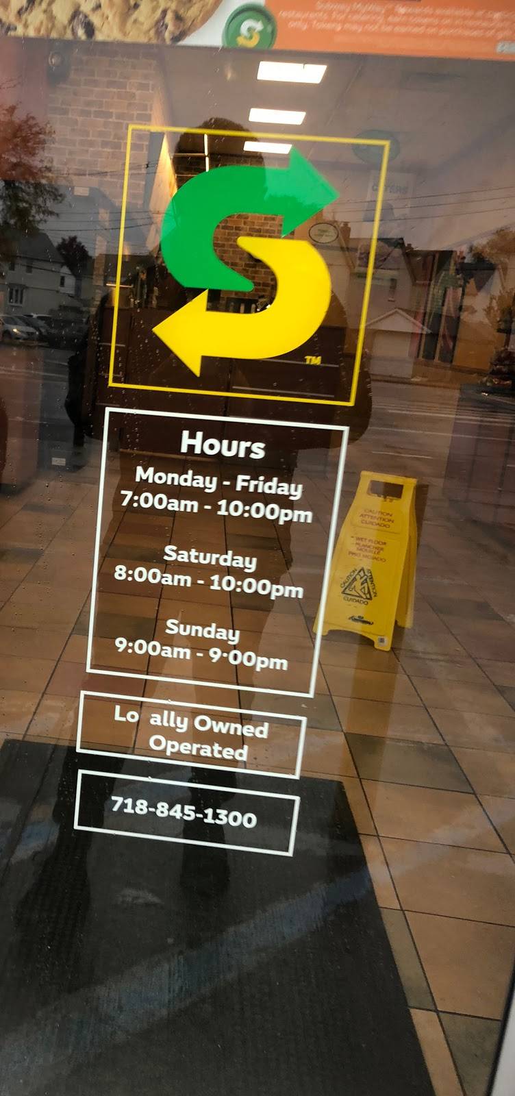 Subway Restaurants | restaurant | 105-02 Rockaway Blvd, Store #3, Ozone Park, NY 11417, USA | 7188451300 OR +1 718-845-1300