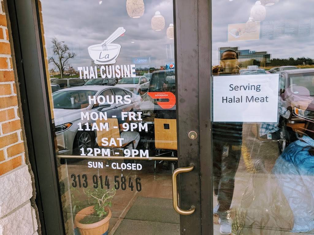 La Thai Cuisine | restaurant | 16351 Ford Rd C-108, Dearborn, MI 48126, USA | 3139145846 OR +1 313-914-5846