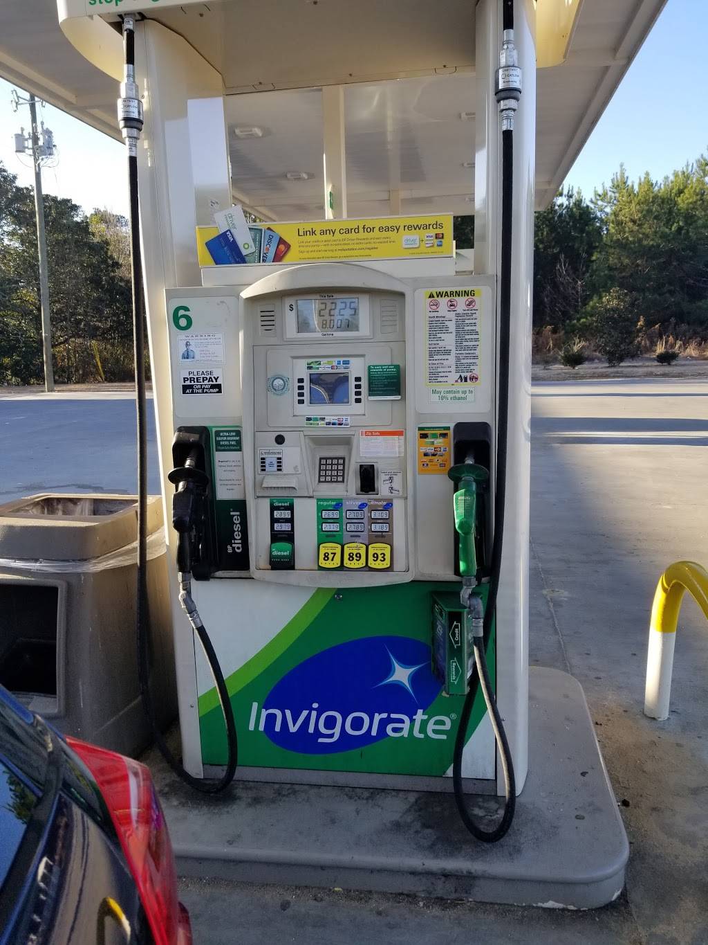 BP | restaurant | 7800 Myrtle Beach Hwy, Turbeville, SC 29162, USA | 8436593411 OR +1 843-659-3411