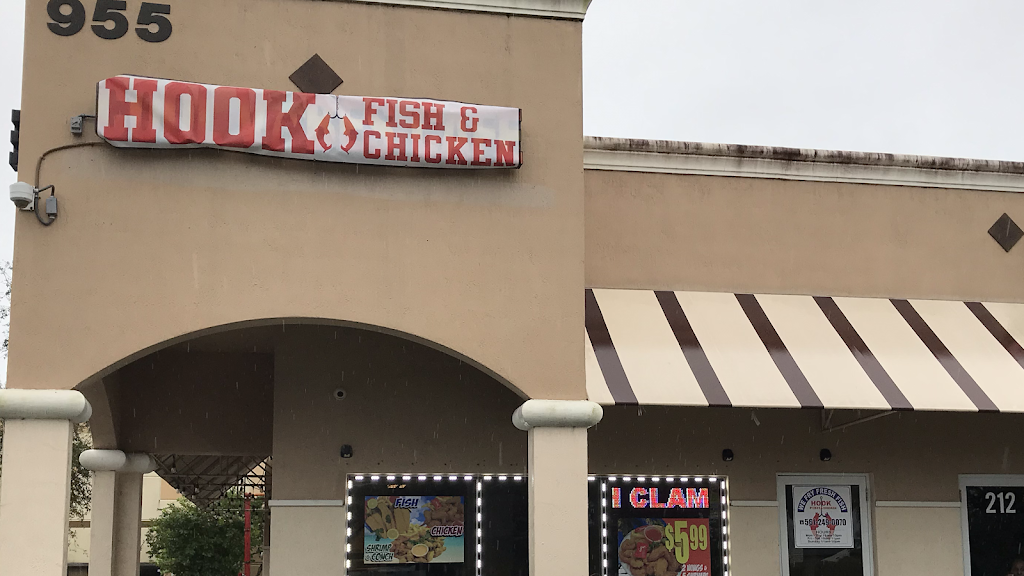 Hook Fish & Chicken | restaurant | 955 Sansburys Way STE 213, West Palm Beach, FL 33411, USA | 5612490070 OR +1 561-249-0070