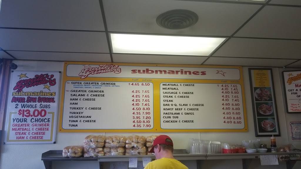 Greater Grinders Submarines | restaurant | 3501 High St, Portsmouth, VA 23707, USA | 7573996388 OR +1 757-399-6388