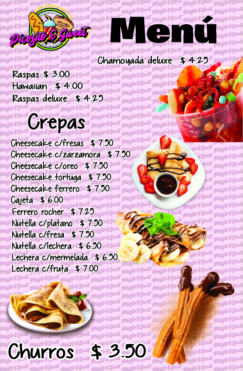 Picosito and Sweet | restaurant | 1304 S Alton Blvd Suite 3, Alton, TX 78573, USA | 9563403338 OR +1 956-340-3338