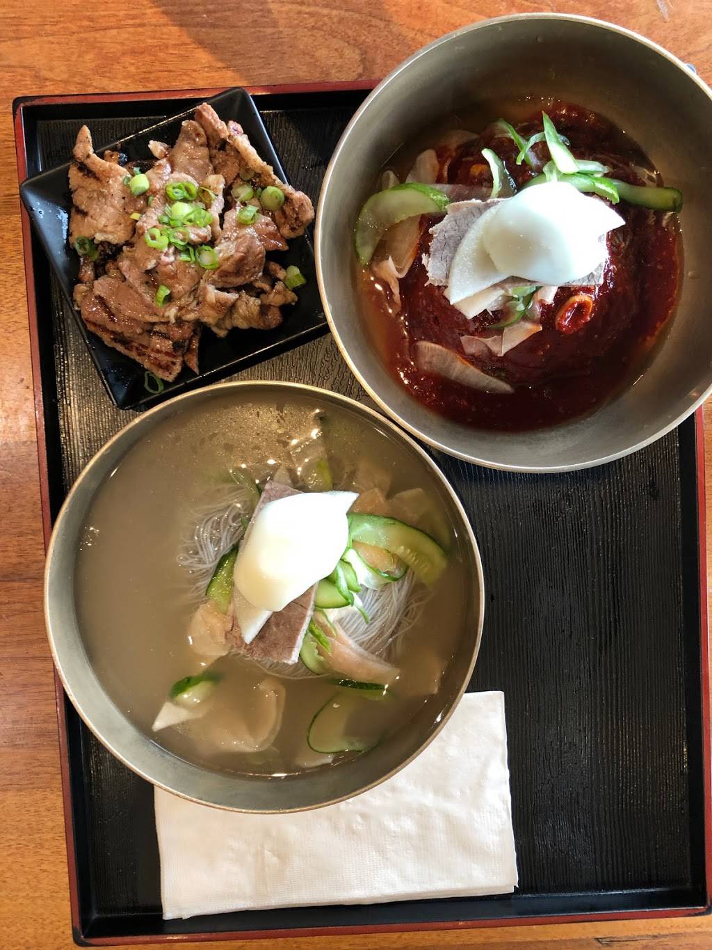 Choiga Naeng Myun 최가냉면 | restaurant | 110 Broad Ave, Palisades Park, NJ 07650, USA | 2019456300 OR +1 201-945-6300