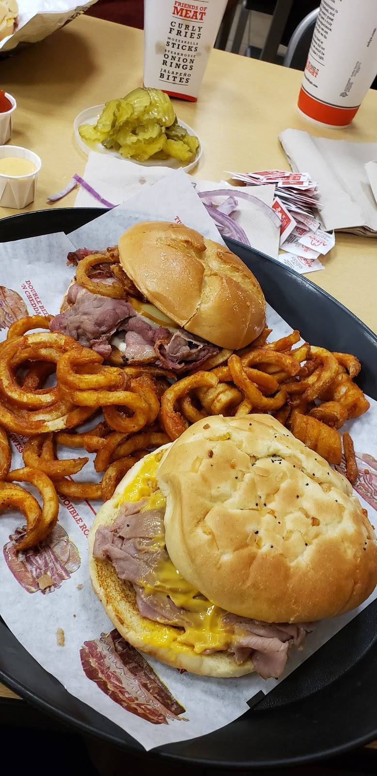 Arbys | restaurant | 7117 S Olympia Ave, Tulsa, OK 74132, USA | 9184473711 OR +1 918-447-3711