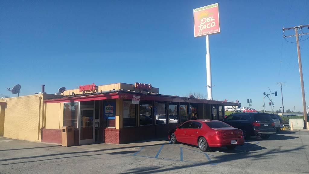 Dennys | restaurant | 449 E 4th St, Beaumont, CA 92223, USA | 9518451790 OR +1 951-845-1790