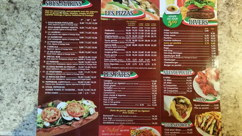 Bob le roi du sous marin | restaurant | 2050 Boulevard René-Laennec, Laval, QC H7M 4J8, Canada | 4506293843 OR +1 450-629-3843