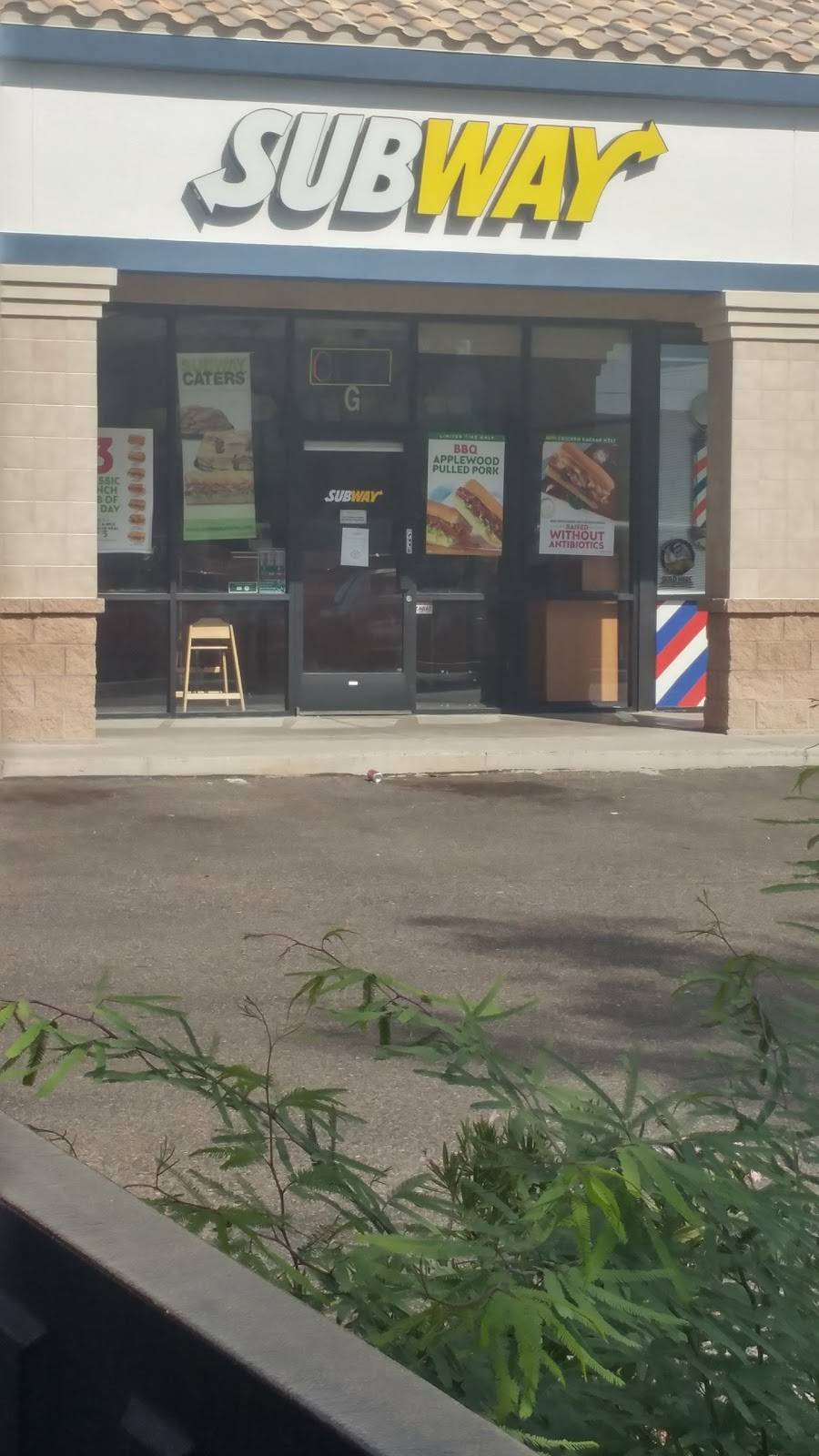 Subway Restaurants | restaurant | 18425 N 51st Ave Suite G, Glendale, AZ 85308, USA | 6028632090 OR +1 602-863-2090