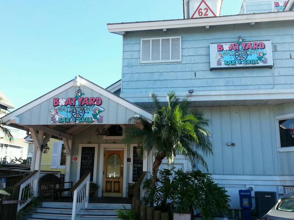 The Boatyard Waterfront Bar and Grill | restaurant | 1500 Stickney Point Rd, Sarasota, FL 34231, USA | 9419216200 OR +1 941-921-6200