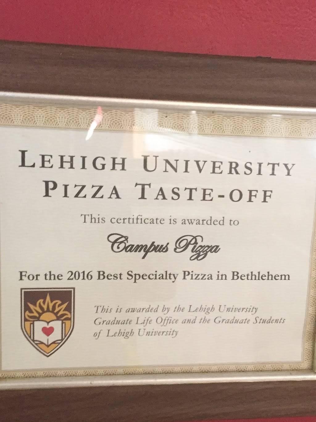 Campus Pizza | restaurant | 22 E 4th St, Bethlehem, PA 18015, USA | 6108676222 OR +1 610-867-6222