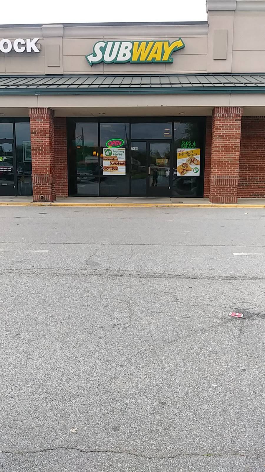 Subway | restaurant | 7419 GA-140, Adairsville, GA 30103, USA | 7707737544 OR +1 770-773-7544