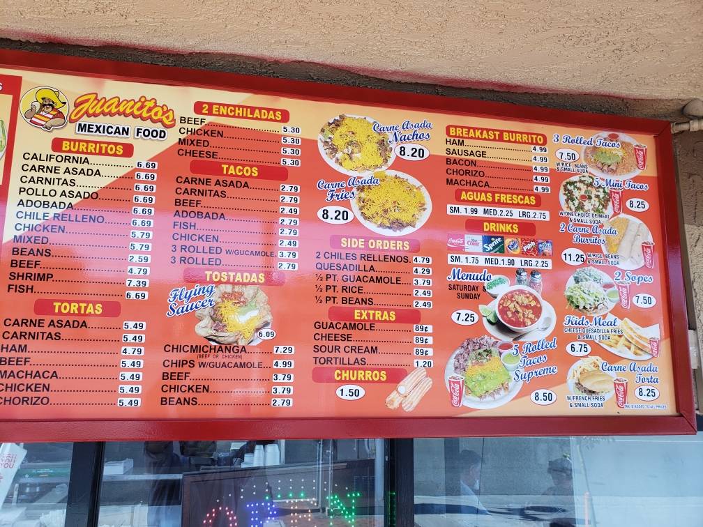 Juanitos Mexican Food | restaurant | 5502 Lincoln Ave, Cypress, CA 90630, USA | 7142525004 OR +1 714-252-5004