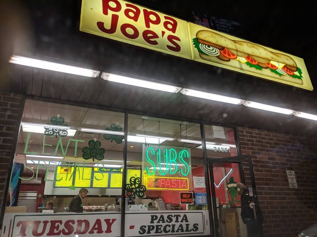 Papa Joes Subs & Pasta | meal takeaway | 34351 Vine St, Eastlake, OH 44095, USA | 4409464441 OR +1 440-946-4441