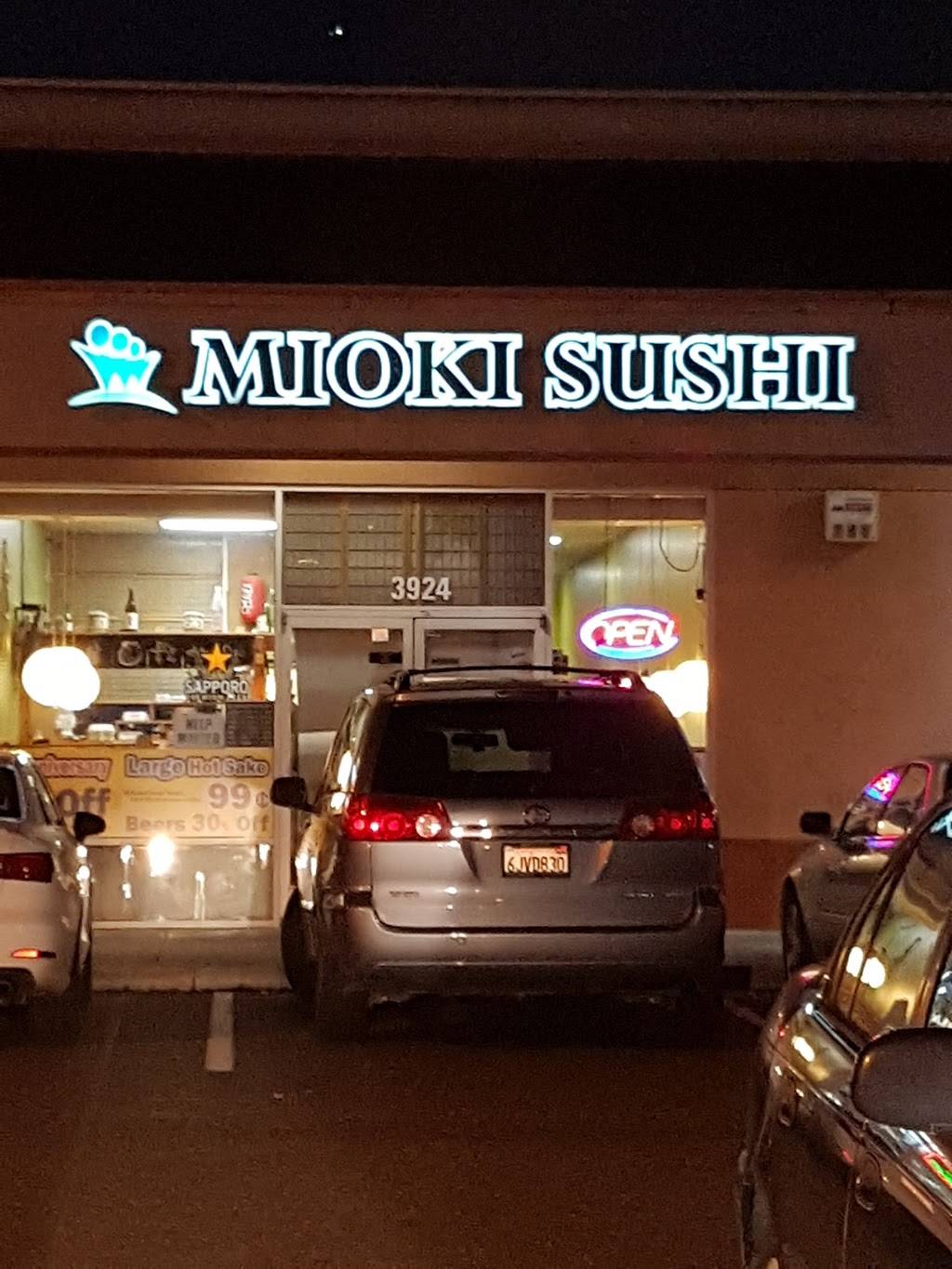 Mioki Sushi | restaurant | 3924 Decoto Rd, Fremont, CA 94555, USA | 5107925677 OR +1 510-792-5677