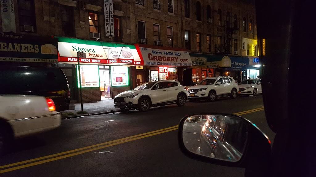 Steve & Mike Pizzeria | restaurant | 603 Sutter Ave, Brooklyn, NY 11207, USA | 7184985566 OR +1 718-498-5566