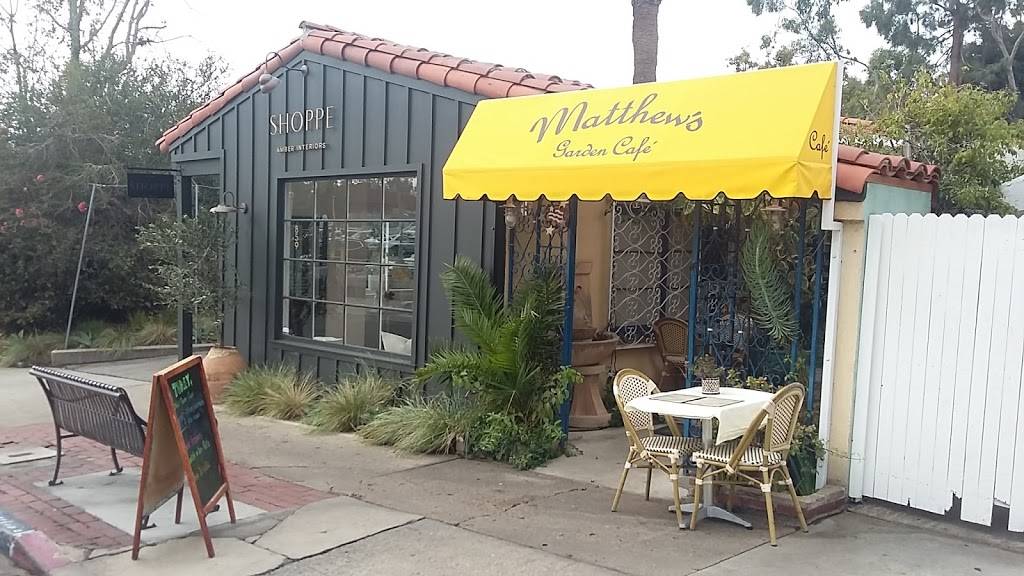 MATTHEWS GARDEN CAFE | cafe | 859 N Swarthmore Ave, Pacific Palisades, CA 90272, USA | 3105739777 OR +1 310-573-9777