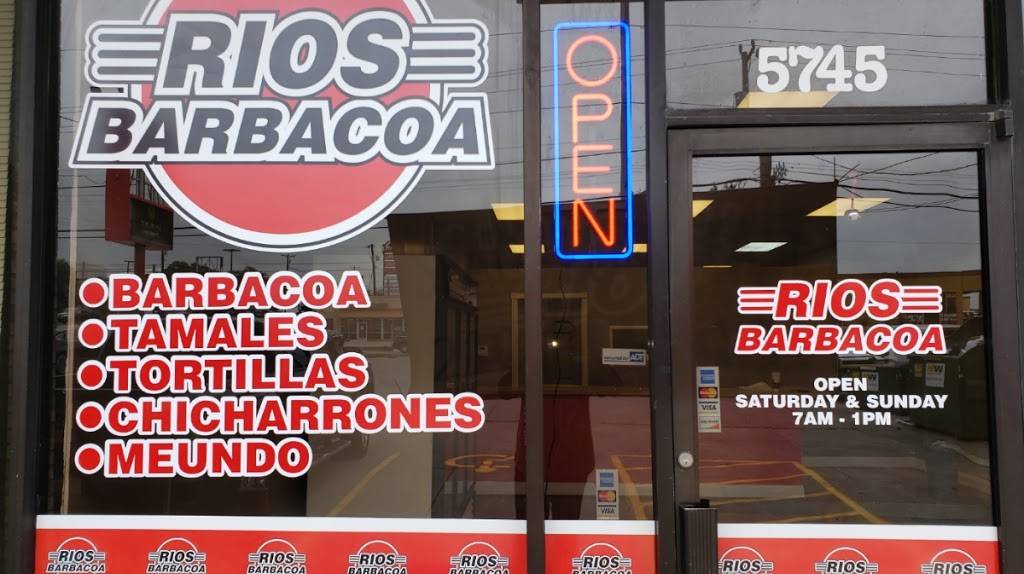 Rios Barbacoa #18 | restaurant | 5745 Evers Rd, San Antonio, TX 78238, USA | 2105623052 OR +1 210-562-3052