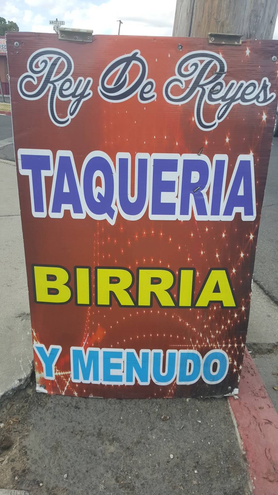 Taco Truck REY de REYES | restaurant | 110 Angelus St, Turlock, CA 95380, USA | 2092410866 OR +1 209-241-0866
