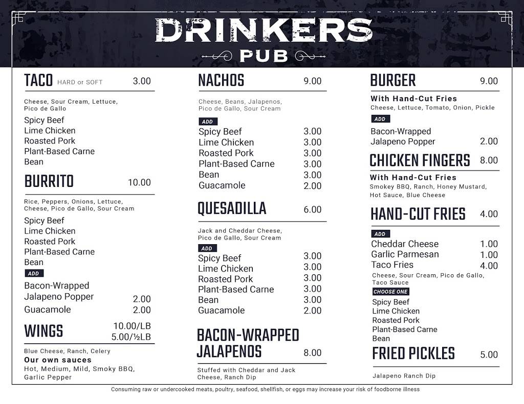 Drinkers Pub | restaurant | 1903 Chestnut St, Philadelphia, PA 19103, USA | 2155640914 OR +1 215-564-0914