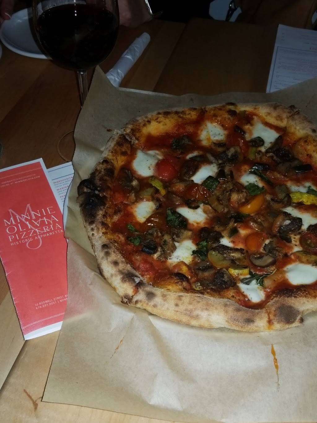 Minnie Olivia Pizza | restaurant | 10 Roswell St, Alpharetta, GA 30009, USA | 6786910051 OR +1 678-691-0051