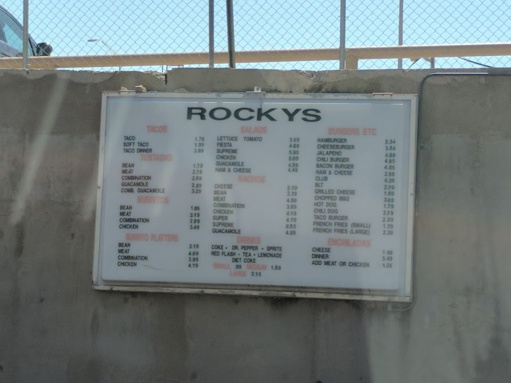 Rockys | restaurant | 1100 S Gregg St, Big Spring, TX 79720, USA | 4322671738 OR +1 432-267-1738