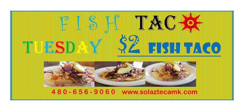 Sol Azteca Mexican Kitchen | restaurant | 9265 E Baseline Rd #103, Mesa, AZ 85209, USA | 4806569060 OR +1 480-656-9060