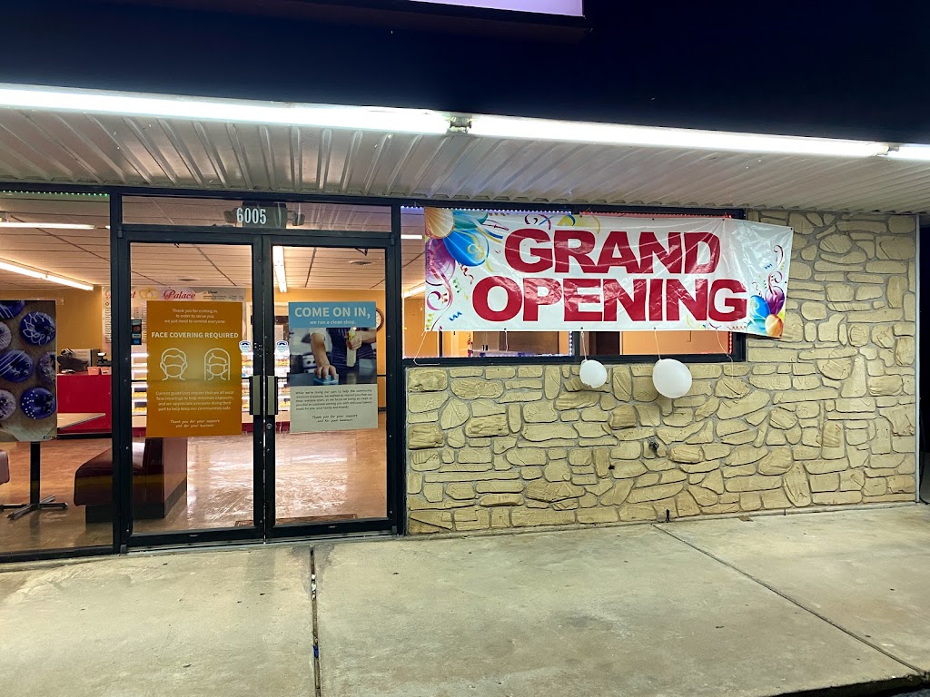 Donut palace | restaurant | 6005 Knickerbocker Rd, San Angelo, TX 76904, USA | 3252232525 OR +1 325-223-2525