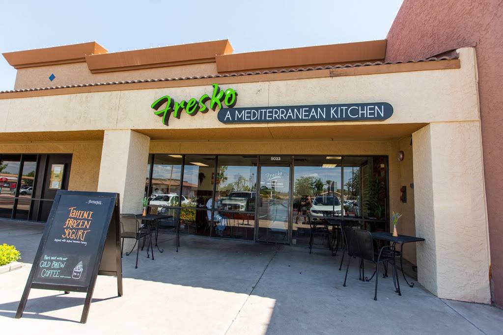 Fresko Mediterranean Kitchen | restaurant | 5033 E Elliot Rd, Phoenix, AZ 85044, USA | 4809403669 OR +1 480-940-3669