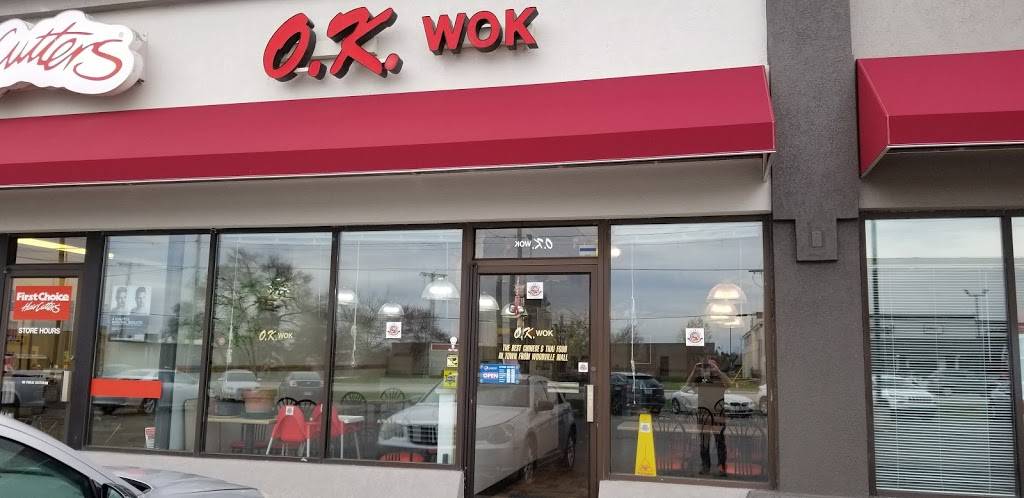 O.K. WOK | restaurant | 3165 Navarre Ave, Oregon, OH 43616, USA | 4196981842 OR +1 419-698-1842