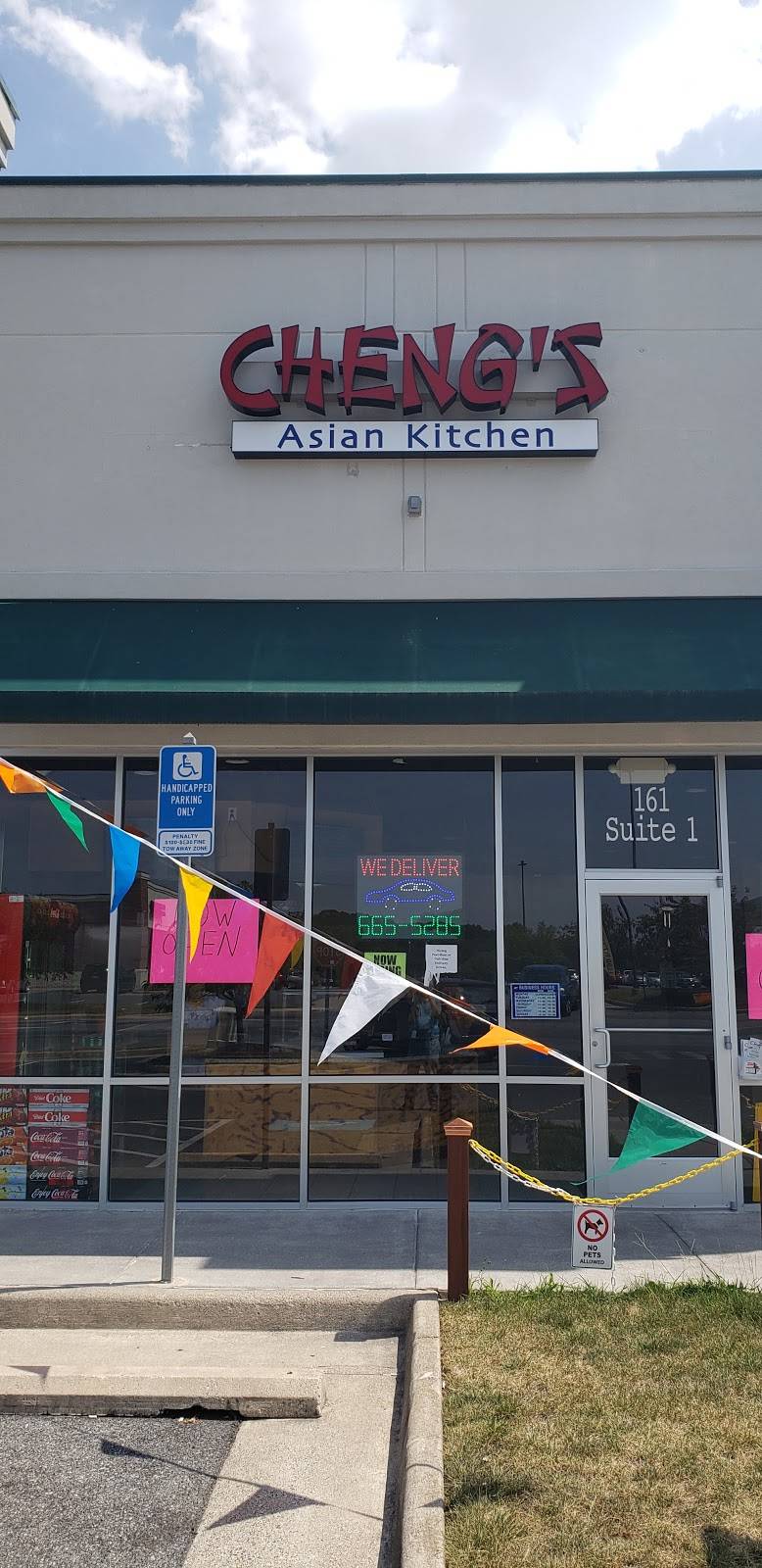 Chengs Asian Kitchen | restaurant | 161 Gateway Dr suite 1, Winchester, VA 22603, USA | 5406655285 OR +1 540-665-5285