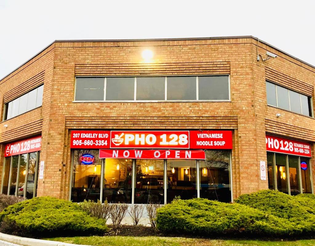Pho 128 | restaurant | 207 Edgeley Blvd UNIT 12, Concord, ON L4K 4B5, Canada | 9056603354 OR +1 905-660-3354
