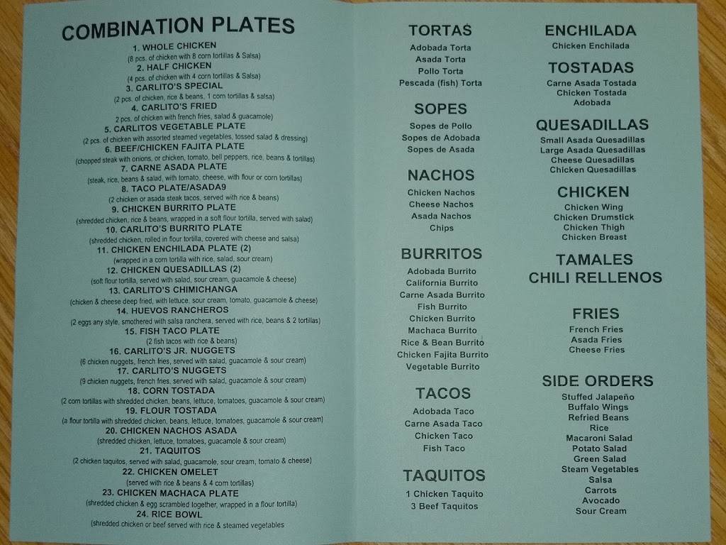 Carlitos Chicken | restaurant | 158 Roymar Rd, Oceanside, CA 92058, USA | 7604333427 OR +1 760-433-3427