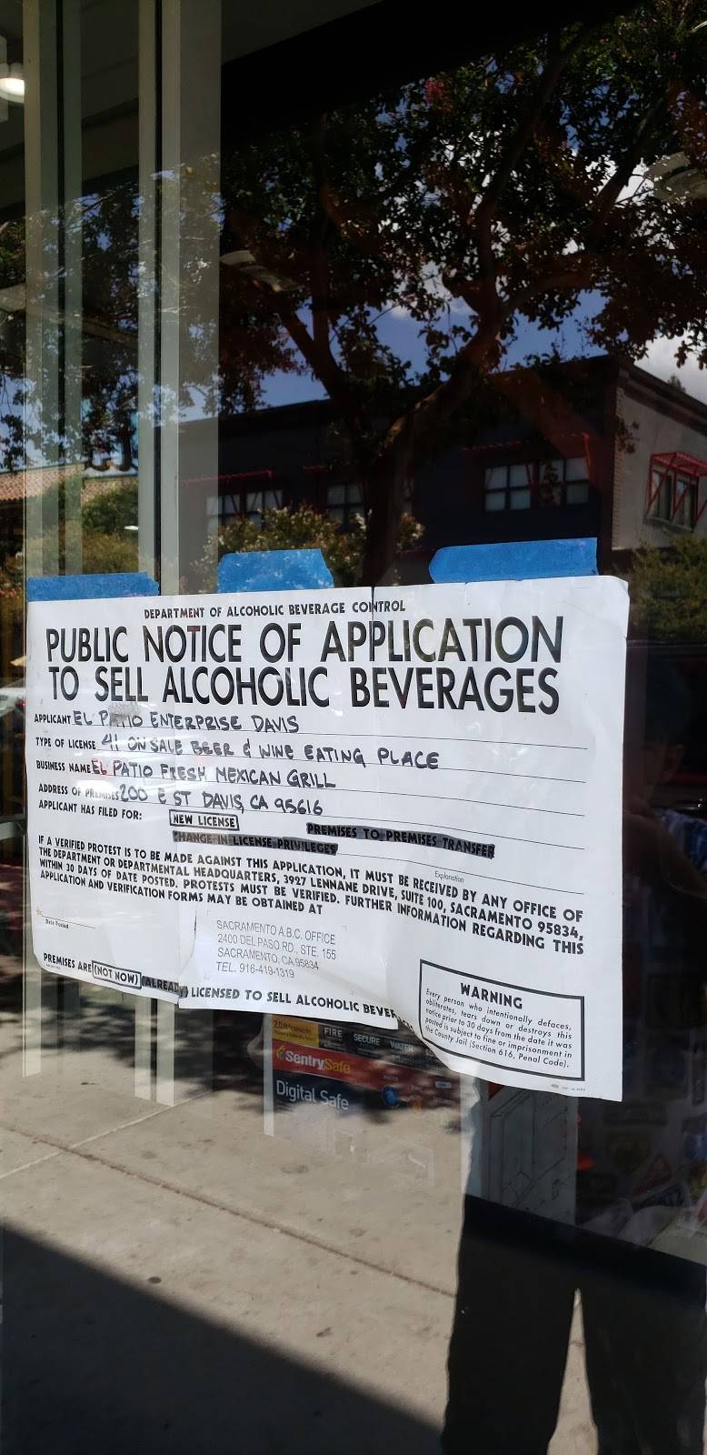 El Patio Fresh Mexican Grill | restaurant | 200 E St, Davis, CA 95616, USA | 5302315658 OR +1 530-231-5658