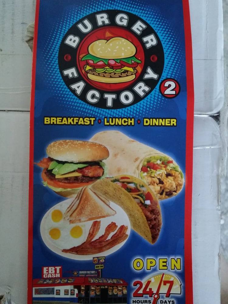 Burger Factory 2 | restaurant | 1358 W Martin Luther King Jr Blvd, Los Angeles, CA 90037, USA | 3232962519 OR +1 323-296-2519