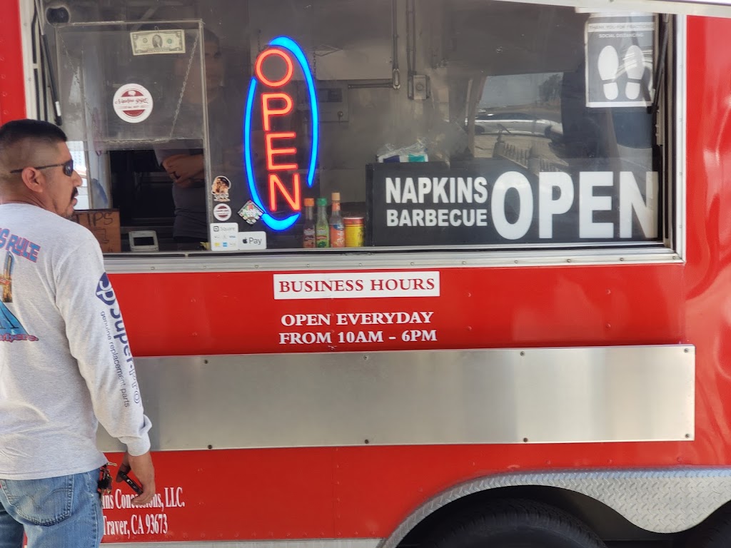 Napkins BBQ | restaurant | 36218 CA-99 suite D, Traver, CA 93673, USA | 5596677500 OR +1 559-667-7500