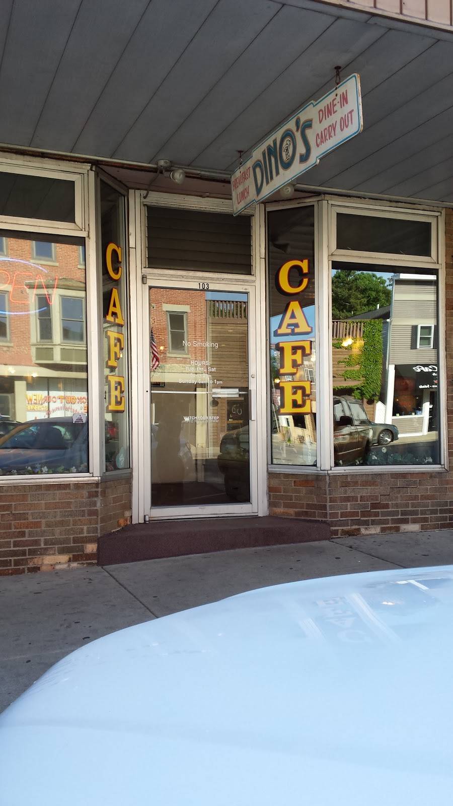 Dinos Restaurant | restaurant | 103 S State St, Marengo, IL 60152, USA | 8155683466 OR +1 815-568-3466