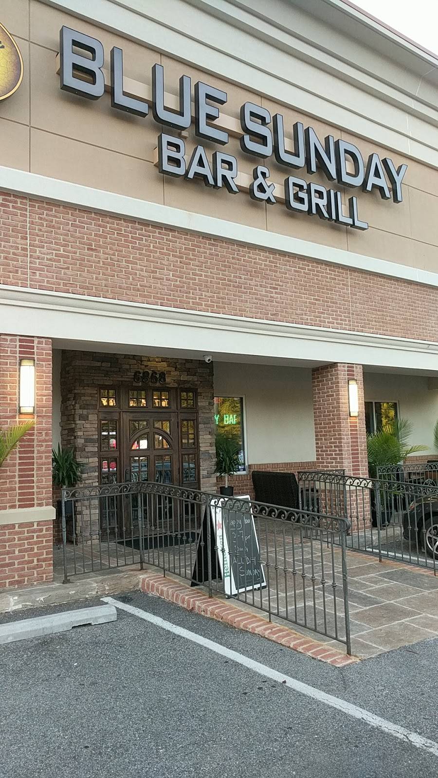 Blue Sunday Bar & Grill | restaurant | 6868 Race Track Rd, Bowie, MD 20715, USA | 2409296667 OR +1 240-929-6667