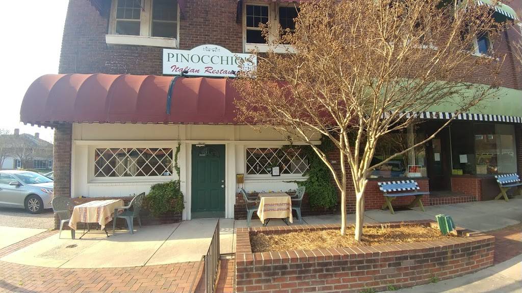 Pinocchios Italian Restaurant and Wine Store | restaurant | 518 Salisbury Ave, Spencer, NC 28159, USA | 7046368891 OR +1 704-636-8891