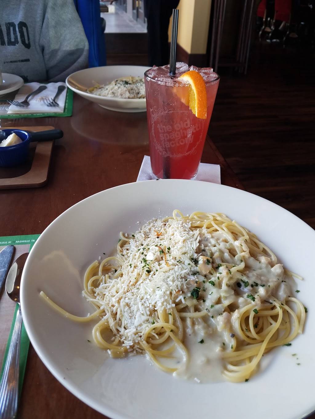 The Old Spaghetti Factory | restaurant | 9145 Sheridan Boulevard, Westminster, CO 80031, USA | 7203068874 OR +1 720-306-8874