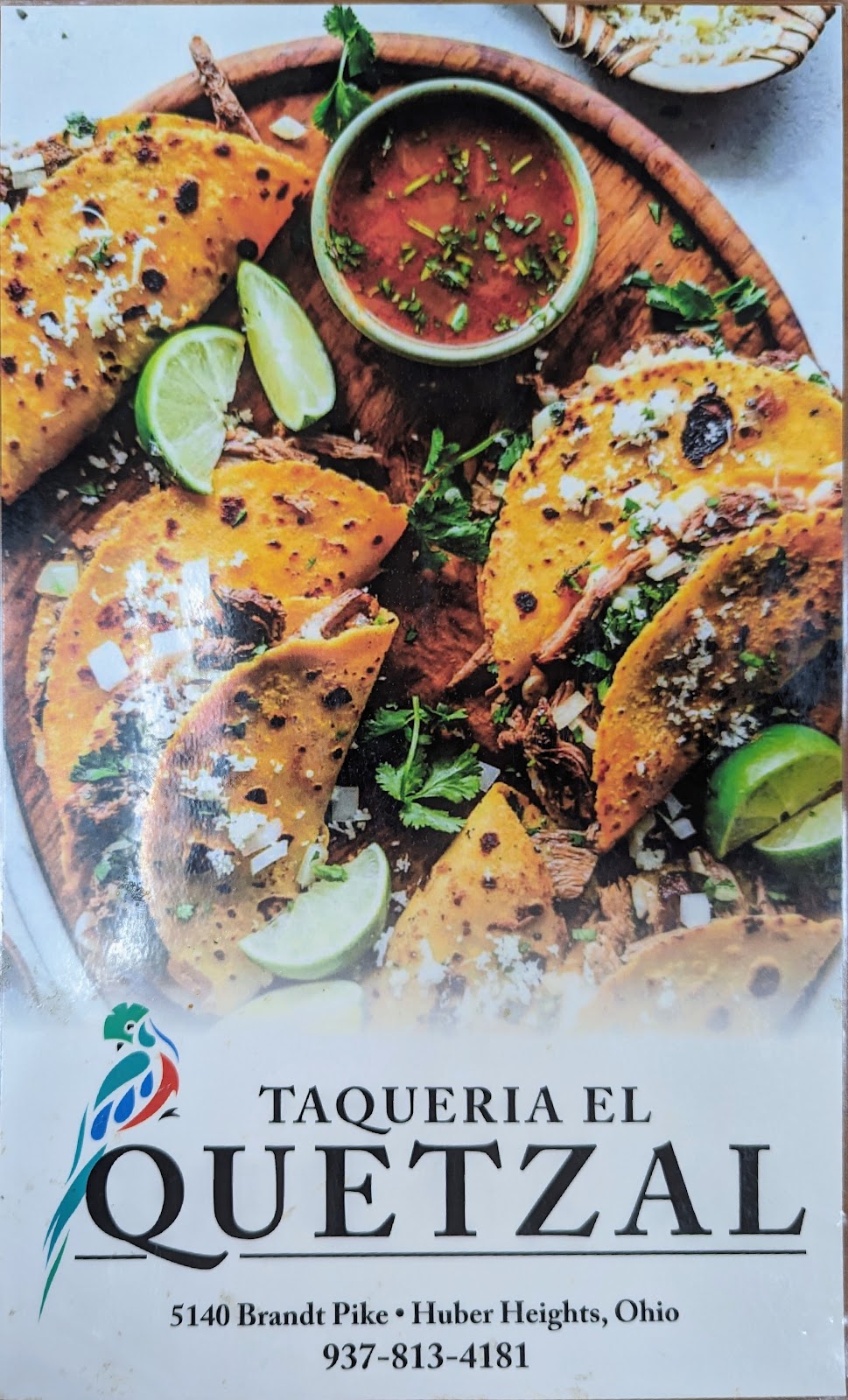 El Quetzal | restaurant | 5140 Brandt Pike, Huber Heights, OH 45424, USA | 9378134181 OR +1 937-813-4181